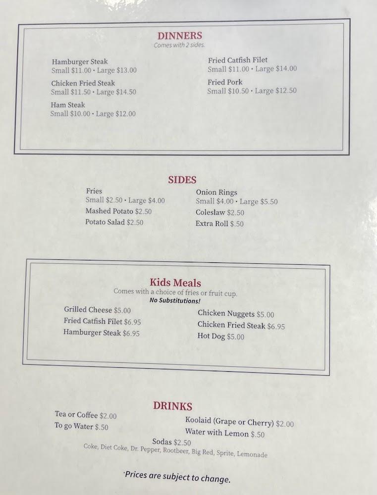 Wes's Burger Shack Menu image 4